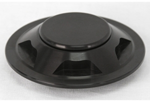 LSR Camaro Black Billet Front Strut Retainer and Nut Covers
