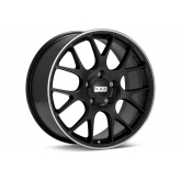 BBS CH-R Matt Black Wheel w/ Stainless Lip - 20x9